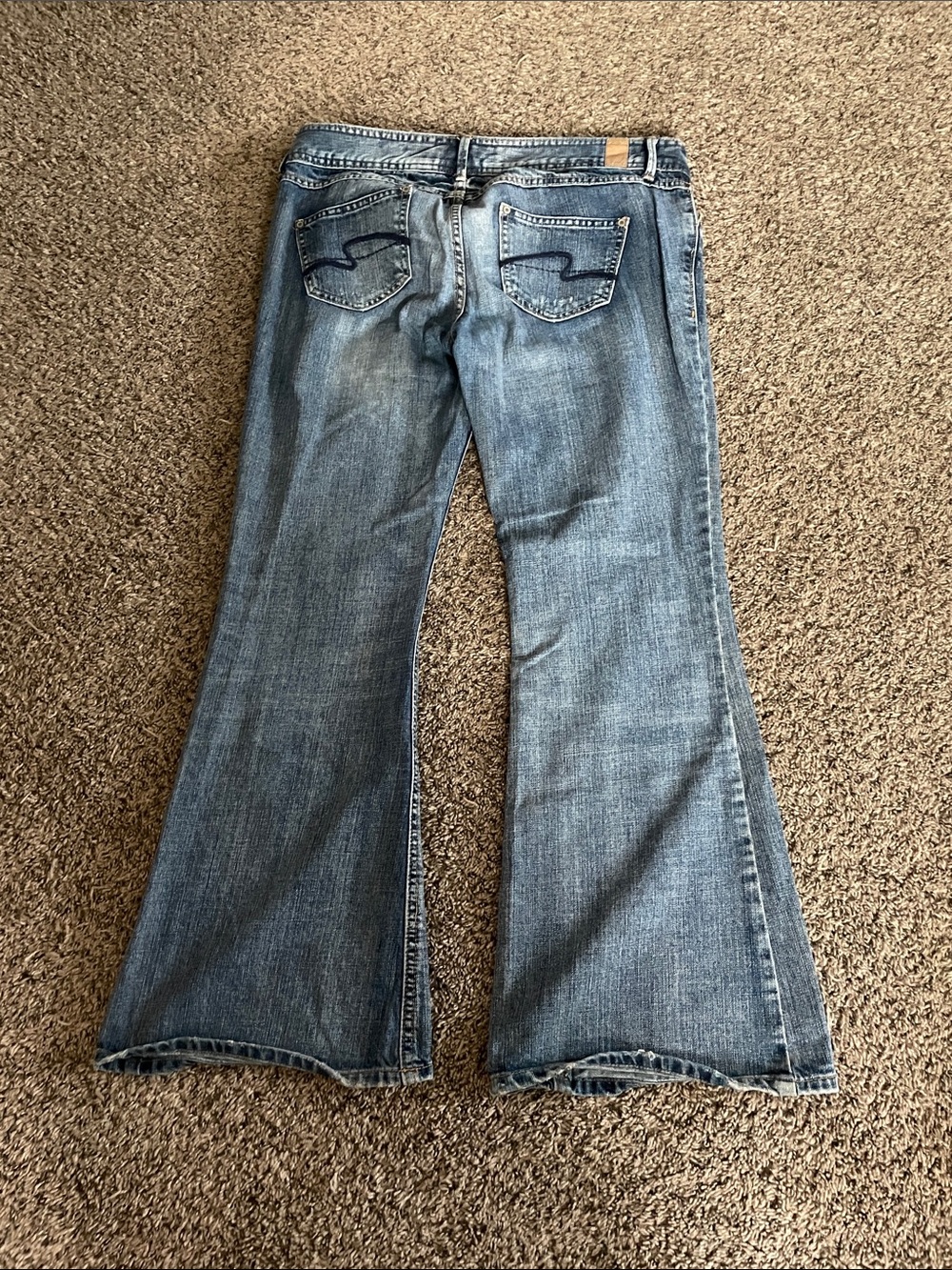 Women's Blue Flare Jeans
